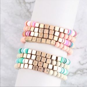 4 layer beaded bracelet